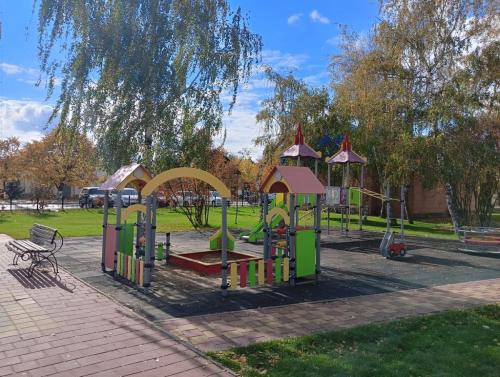 Парк имени В.А. Новикова детский игровой комплекс   (3)